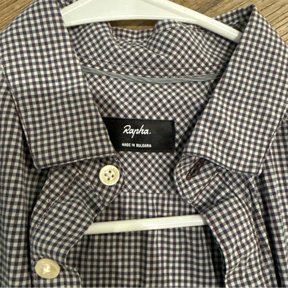 Rapha Performance Roadwear Cycling Button Up Shir… - image 1